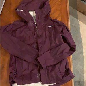 Patagonia purple rain jacket